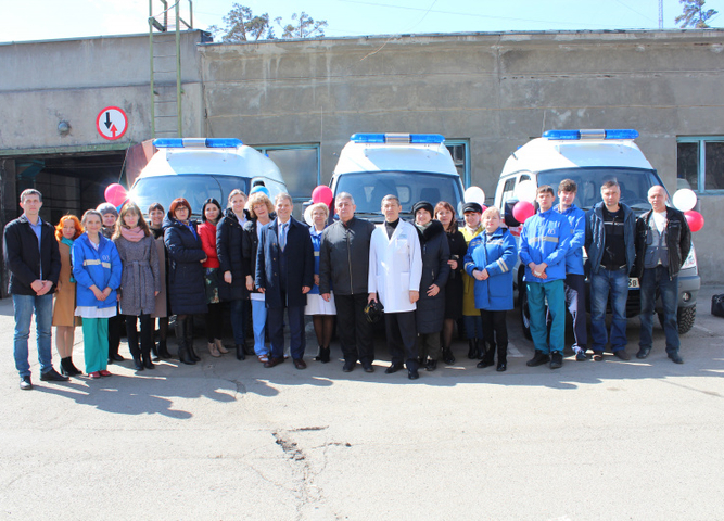 Пять новых машин скорой помощи получила ОГАУЗ «Ангарская городская больница скорой медицинской помощи»